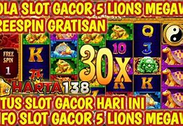 Info Slot 5 Lions Hari Ini Shifu Jackpot Hari Ini Live